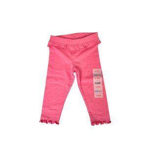 NWT Garanimals Baby Girl Flutter Jersey Legging Size 3-6 Months - Pink